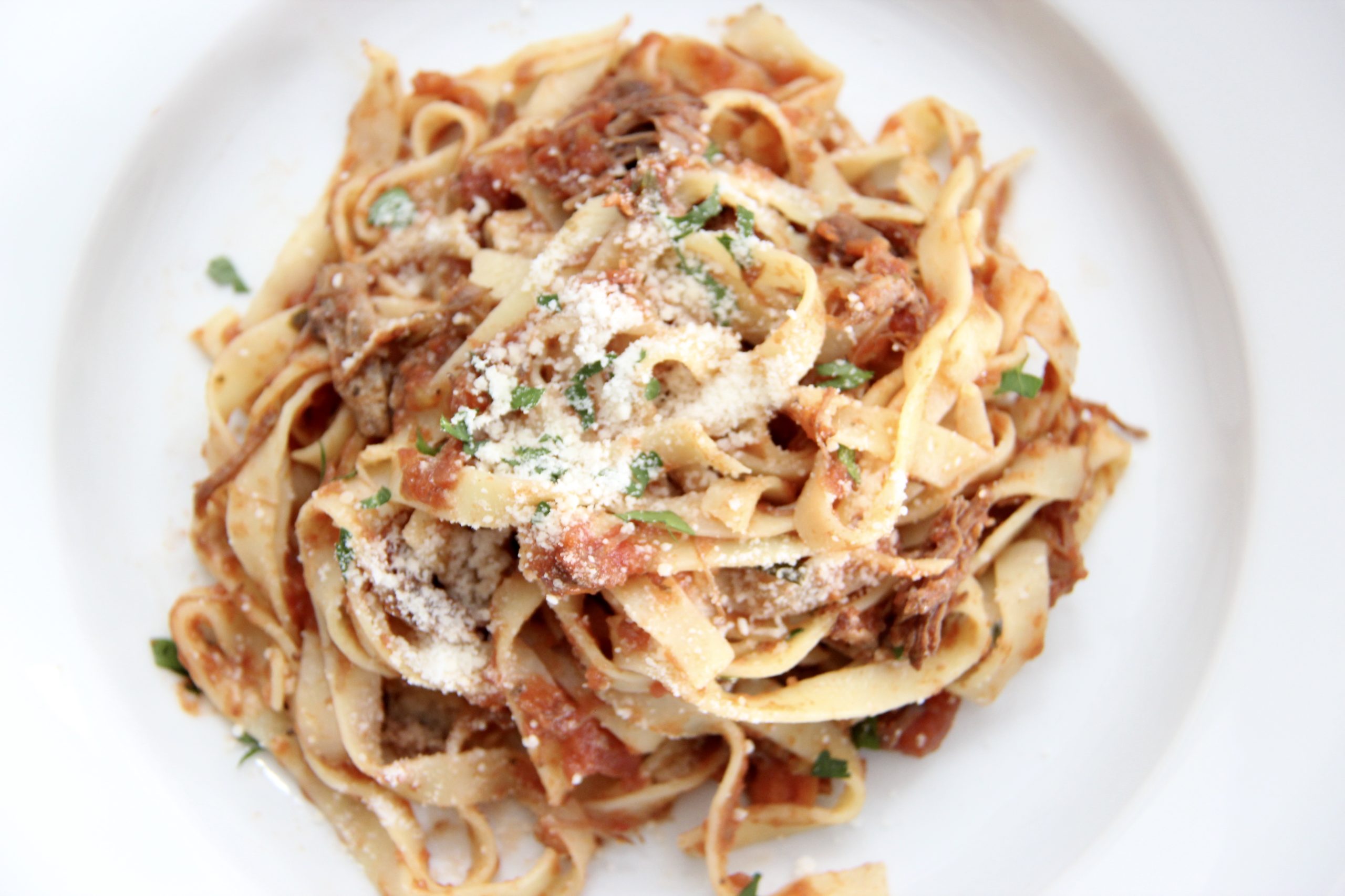 Winter WFH Tomato Short Ribs Tagliatelle – The Sticky Kitchen